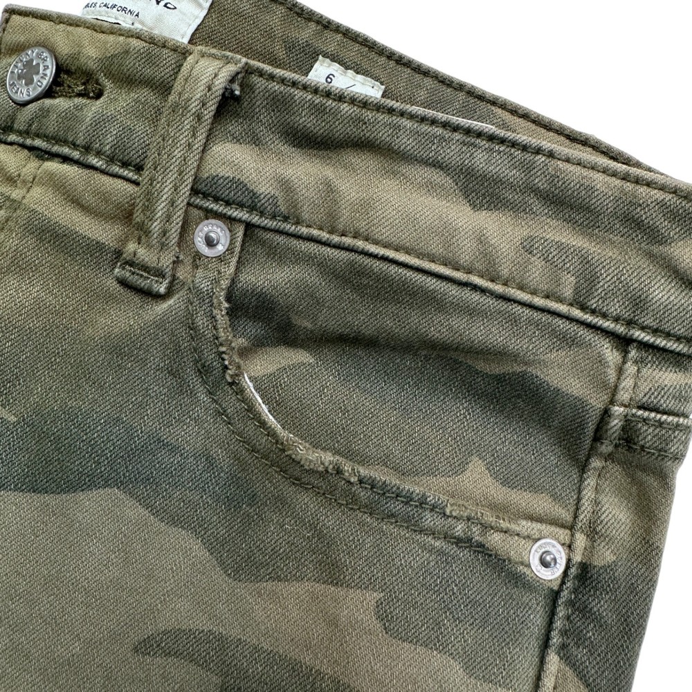 Lucky Brand Jeans Women 6 Camo High Rise Bridgette Crop Pant - Picture 8 of 12
